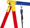 KETTLER Einzelschaukel SINGLE Rot/Blau, Farbe:Rot/Blau Produktbild-Vorschau 3