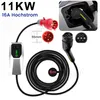 Junsun 3-Phasig Mobile Wallbox EV Ladegerät 11kW Typ 2 6m Produktbild-Vorschau 1