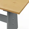 Eckbankgruppe Marija Landhausstil Kiefernholz Grau 151x118 Produktbild-Vorschau 5