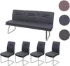Esszimmer-Set HWC-H70, Esszimmergruppe Sitzgruppe Produktbild-Vorschau 8