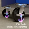 Dílenský vozík AREBOS 7 zásuvek, uzamykatelný, Náhled obrázku produktu 4