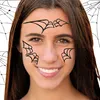 Oblique Unique Spinnennetz Gesicht Sticker Set Tiergesicht Produktbild-Vorschau 4