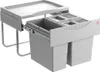 A pull-out kitchen waste bin system with multiple compartments. Náhled obrázku produktu