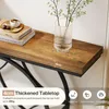 Tribesigns 120 cm Konsolentisch, industrieller 2-stufiger Produktbild-Vorschau 10