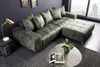 riess-ambiente Big Sofa ELEGANCIA 285cm moosgrün Microfaser Produktbild-Vorschau 3