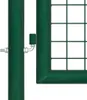 vidaXL Maschen-Gartentor aus Stahl 400 x 125 cm Grün Produktbild-Vorschau 9