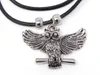 Kette Eule, Ketten Modeschmuck Anhänger Greifvogel Eulen Produktbild-Vorschau 2