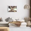 Gerahmtes Poster - Weißer Rahmen - Tiger Wild Baum - 70x50 Produktbild-Vorschau 7