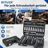 Bituxx Steckschlüssel mit Ratschen 171tlg, Produktbild-Vorschau 6