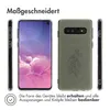 imoshion Design Hülle Samsung Galaxy S10 - Floral Green Produktbild-Vorschau 4