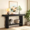 Console tafel van massief hout, 160 cm breed, 2-laags, Productafbeelding-voorbeeld 8