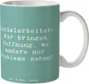 Mr. & Mrs. Panda Tasse Spruch Sozialarbeiterin Produktbild-Vorschau 1