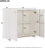 MERAX Sideboard Kommode mit 2 Türen und Ablage, Highboard Produktbild-Vorschau 7