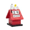 Peanuts 3D Ewiger Kalender Snoopy Hundehütte Produktbild-Vorschau 1