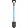 A shovel with a blue handle and black D-shaped grip, shown against a white background. Podgląd zdjęcia produktu