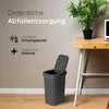 Novaliv Mülleimer 25L mit 2in1 Deckel, Klappdeckel & Produktbild-Vorschau 2