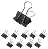 72x Büroklammer Heftklammer Binder Dokumenten Clip Foldback Produktbild-Vorschau 2