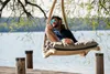 AMAZONAS Leżak huśtawka antracytowy z poduszką siedziska i Podgląd zdjęcia produktu 16