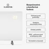 Klarstein infračervený ohrievač 720 W - nástenná alebo Náhľad obrázku produktu 6