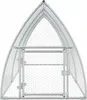 vidaXL Klietka pre kurčatá strieborná 300x105x120 cm Náhľad obrázku produktu 5