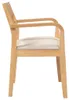 vidaXL Chaises de salle à manger avec coussins 2 pcs. Voir les images du produit 6