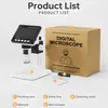 Elektroniczny mikroskop USB z ekranem LCD i zoomem 50-1000x Podgląd zdjęcia produktu 3