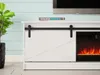 Televízny stolík s elektrickým krbom MITSUKO - dub wotan Náhľad obrázku produktu 4