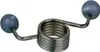 A product shot of a door closer with two spherical ends. Podgląd zdjęcia produktu