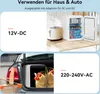 Puluomis Mini Kühlschrank 10L  mit  Spiegel tragbar für Produktbild-Vorschau 6