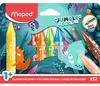 maped 861400 JUNGLE fever Jumbo Wachsmalstifte Vista previa de la imagen del producto 8