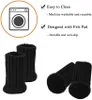 Welikera 24 Stuhlbeinsocken, Schwarz Möbelsocken, Produktbild-Vorschau 4