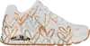 SKECHERS Uno Metallic Love Schuhe Damen weiss 36 Produktbild-Vorschau 1