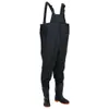 vidaXL Waders avec bottes Noir taille 41 Voir les images du produit 7