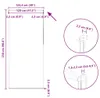 vidaXL Verdunkelungsrollo 124,4 x 230 cm, Stoffbreite 120 Produktbild-Vorschau 8