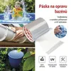 Opravná lepící páska na bazény, 1 m × 100 mm, průhledná Náhled obrázku produktu