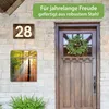banjado Design Briefkasten Stahl silber mit Zeitungsfach Produktbild-Vorschau 4