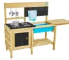 TP Toys Holz Matschküche Murmeltier Deluxe Natur 136x40x96 Produktbild-Vorschau 2