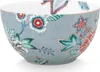PIP STUDIO Flower Festival Bowl Light Blue 15 cm Produktbild-Vorschau 1