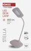 LED stolní lampa STELLA, růžová Voir les images du produit