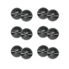 12x ARLI Kabelhalter schwarz selbstklebend Produktbild-Vorschau 1