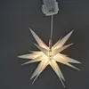 LED étoile plastique blanc Ø 25 cm 1 LED blanc chaud, Voir les images du produit 1