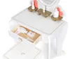 ECOTOYS W08H102B Velký dřevěný toaletní stolek pro děti se Náhled obrázku produktu 5
