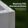 IvoQ Drevený kvetináč na vonkajšie použitie - Veľký Náhľad obrázku produktu 6