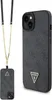 A black Guess phone case with a crossbody strap and a small matching pouch is displayed against a white background. Náhled obrázku produktu