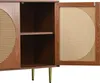 Flieks Kommode mit 3 Türen, Sideboard Wohnzimmerschränke Produktbild-Vorschau 4
