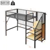 A diagram of a loft bed with dimensions indicated by measurement lines and numbers. Produktbild-Vorschau