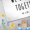 Mr. & Mrs. Panda Frotteetuch Biene Verliebt - Weiß - Produktbild-Vorschau 3