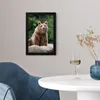 MuchoWow® MuchoWow® Gerahmtes Poster Wald - Bär - Steine Produktbild-Vorschau 5