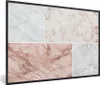 MuchoWow® Gerahmtes Poster Marmor - Rosa - Luxus 90x60 cm - Produktbild-Vorschau 1