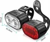 Fahrradbeleuchtungs-Set ROXAR, Vorder- und Rücklicht Produktbild-Vorschau 5